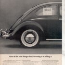 1964 VW VOLKSWAGEN BUG BEETLE CAR AD