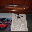 1967 1968 OLDSMOBILE 442 CUTLASS S TORONADO CAR AD