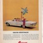* 1962 AVIS RENT A CAR FORD GALAXIE CAR AD