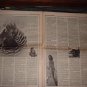 * 1970 DAVID CROSBY BOB DYLAN ARTICLE AD WRITE UP-8 PG