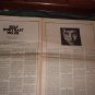 * 1970 DAVID CROSBY BOB DYLAN ARTICLE AD WRITE UP-8 PG