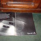 1967 1968 PLYMOUTH BARRACUDA VINTAGE CAR AD 2-PAGE