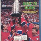 * 1986 SPORTS ILLUSTRATED MONTREAL WINS STANLEY CUP