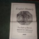 * 1969 ROLLING STONES THRU THE PAST DARKLY POSTER AD