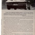 1964 CHEVY CORVETTE VINTAGE CAR AD