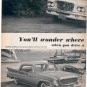 * 1961 CHRYSLER NEWPORT VALIANT DODGE DART PRINT AD 2-P