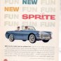 * 1961 BMC SPRITE PHOTO PRINT AD