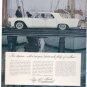 * 1961 LINCOLN CONTINENTAL PHOTO PRINT AD