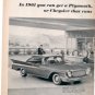 * 1961 CHRYSLER NEWPORT LANCER  DODGE DART PRINT AD 2-P