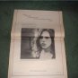 1972 LAURA NYRO GONNA TAKE A MIRACLE POSTER TYPE AD