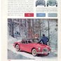 * 1961 BMC MG ROADSTER PHOTO PRINT AD