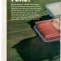 * 1961 FORD THUNDERBIRD SUNLINER PHOTO PRINT AD 2-PAGE