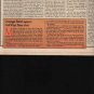 * 1977 LED ZEPPELIN  ARTICLE AD WRITE UP 1-PG