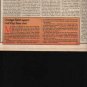* 1977 LED ZEPPELIN  ARTICLE AD WRITE UP 1-PG