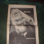 * 1973 JOHNNY WINTER POSTER TYPE PROMO AD
