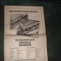 * 1973 BEATLES COLLECTION OF  POSTER TYPE PROMO  AD