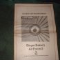 * 1971 GINGER BAKER AIR FORCE 2 POSTER TYPE PROMO AD