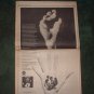 * 1970 YELLOW HAND POSTER TYPE PROMO AD
