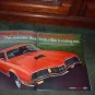 1970 MERCURY CYCLONE GT VINTAGE CAR AD