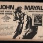 * VINTAGE JOHN MAYALL PROMO AD