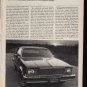 * 1978 CHEVY MALIBU ROAD TEST AD 5-PAGE