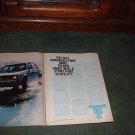 1978 VOLKSWAGEN RABBIT VINTAGE CAR AD 2-PAGE