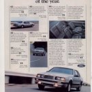 1984 FORD THUNDERBIRD TURBO COUPE VINTAGE CAR AD
