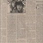 * 1980 BEATLES PAUL MCCARTNEY ARTICLE AD WRITE UP-2 PG