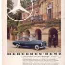 * 1960 MERCEDES BENZ VINTAGE CAR AD