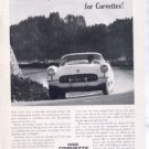 1957 CHEVY CORVETTE VINTAGE CAR AD