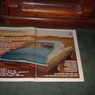 1968 BUICK GS 400 VINTAGE CAR AD 2-PAGE