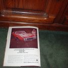 1967 1968 PONTIAC FIREBIRD 400 FIREBIRD HO CAR AD