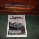 1967 1968 BUICK OPEL RALLYE VINTAGE CAR AD