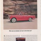 1962 1963 TRIUMPH 1200 VINTAGE CAR AD