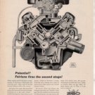 1962 1963 FORD FAIRLANE 260 MOTOR VINTAGE CAR AD