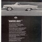 1962 1963 CHRYSLER 300-H 300H 300 H CAR AD