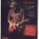 * SANTANA GHS GUITAR STRINGS AD