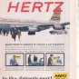* 1961 HERTZ RENT A CAR CHEVY IMPALA BEL AIR PRINT AD