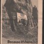 * 1974 MOUNTAIN AVALANCHE PROMO AD