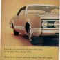 1967 OLDSMOBILE DELTA 88 VINTAGE CAR AD 2-PAGE