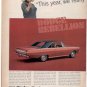 1967 DODGE DART POLARA VINTAGE CAR AD 2-PAGE