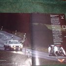 1984 1985 BUICK ELECTRA VINTAGE CAR AD 2-PAGE