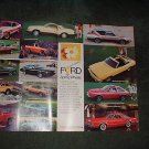 1977 FORD SPRING WHEELS CAR TRUCK VAN AD FULL LINE