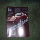 1977 1978 PORSCHE TURBO CARRERA VINTAGE CAR AD