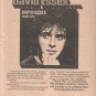 * 1974 DAVID ESSEX ROCK ON POSTER TYPE AD