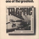 TRAFFIC HEAVY POSTER TYPE PROMO AD 1975