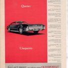 1966 1967 OLDSMOBILE TORONADO VINTAGE CAR AD