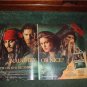 PIRATES OF THE CARIBBEAN 2-PAGE POSTER TYPE AD