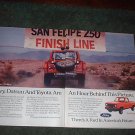 1982 FORD RANGER TRUCK AD 2-PAGE