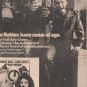 * 1974 DARYL HALL JOHN OATES WAR BABIES PROMO AD